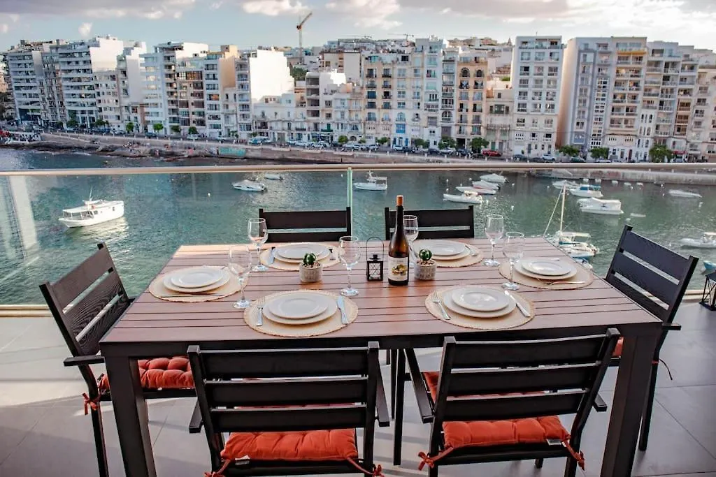 Seafront Two Bedroom Apartment Saint Julian's 0*,  Malta